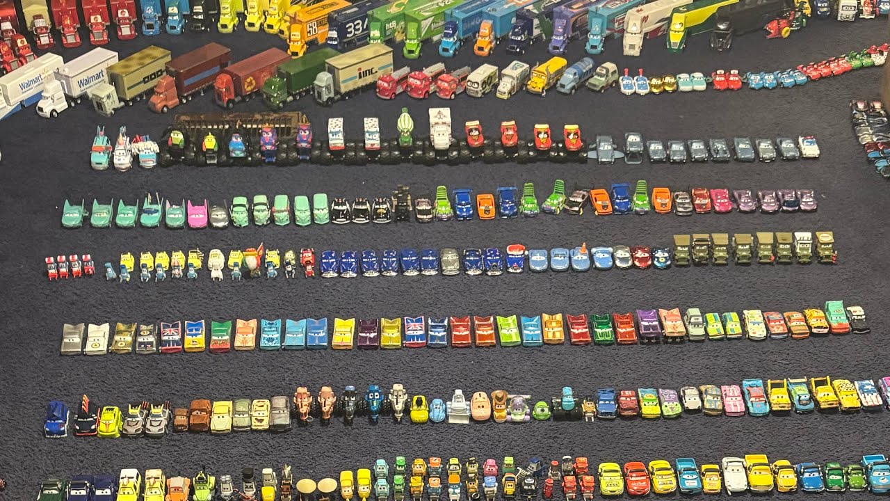 INSANE DISNEY CARS COLLECTION 2025 