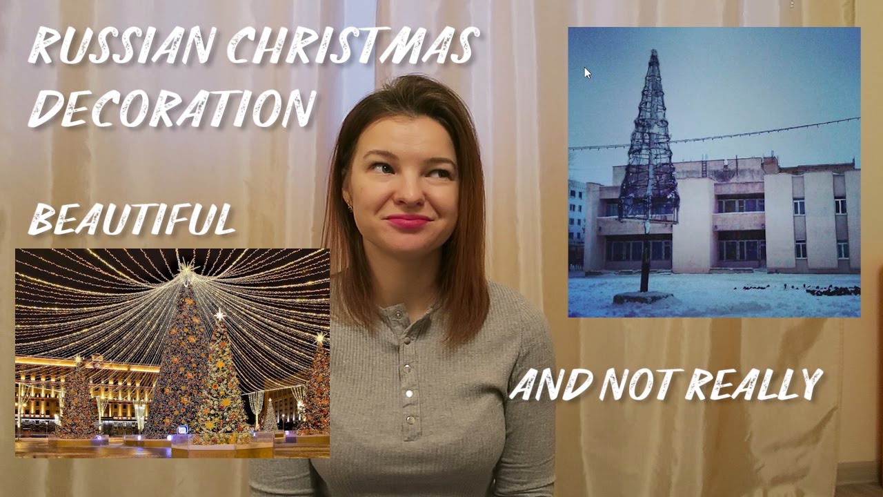 How Russian decorate streets and apartment