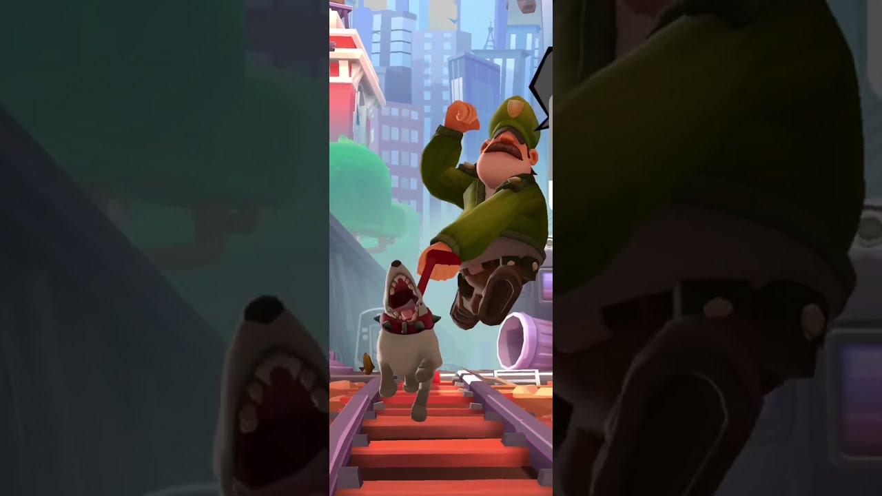 On découvre mode histoire sur Subway Surfers City #1 