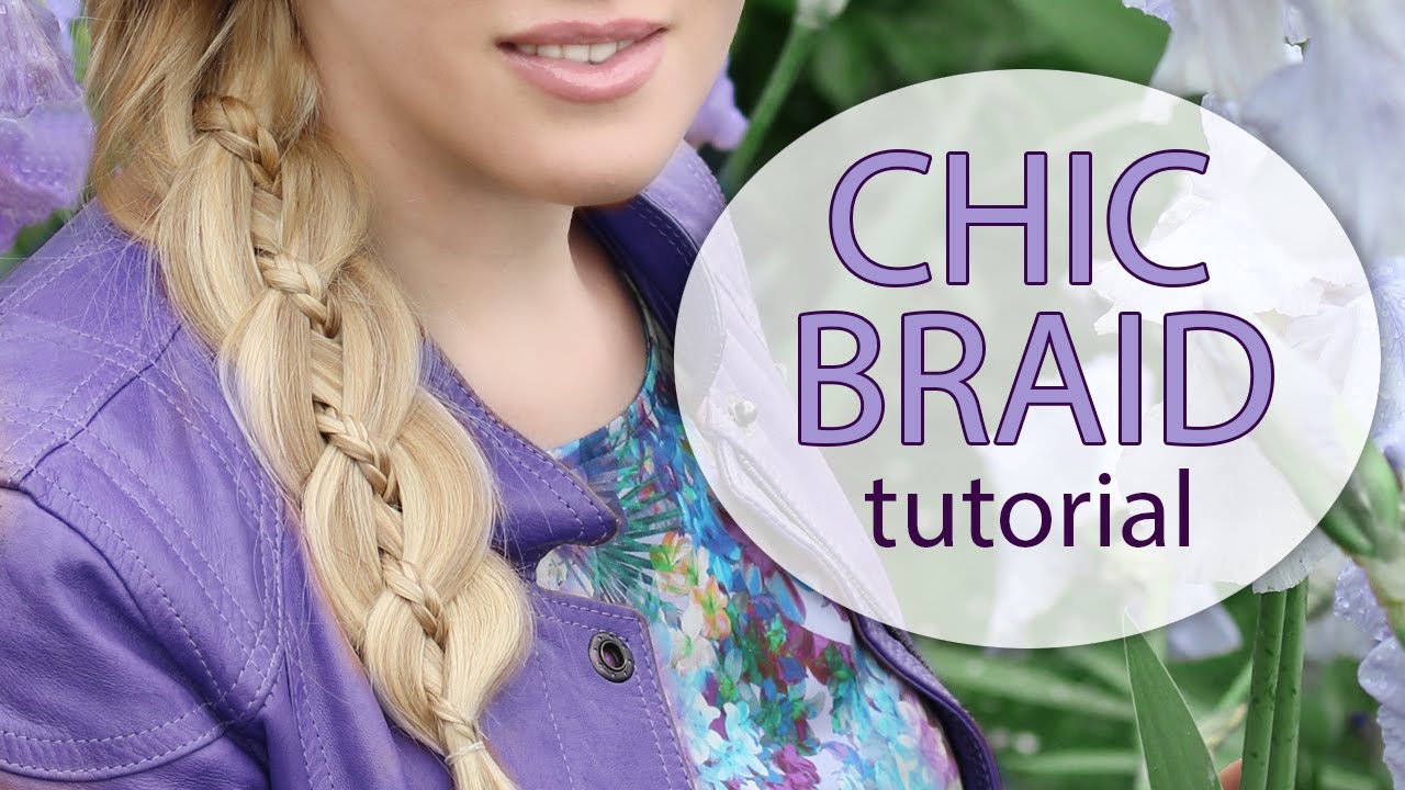 4 strand braid hairstyle tutorial for long hair
