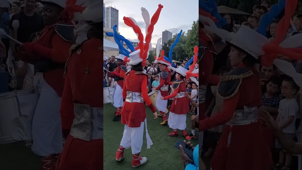 fête national 14 juillet 2023  feu d'artifice à Puteaux