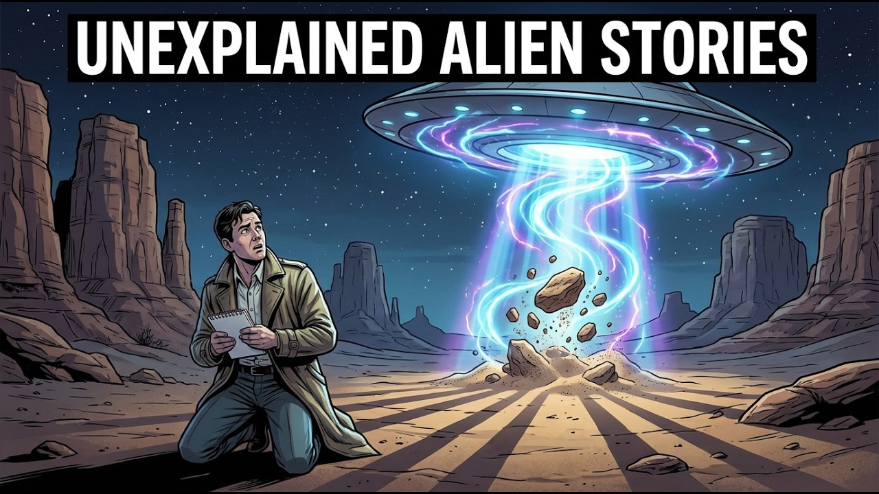 (NO MID ADS) Unexplained Alien Stories For Sleep | A Desert Mystery That Defied Physics