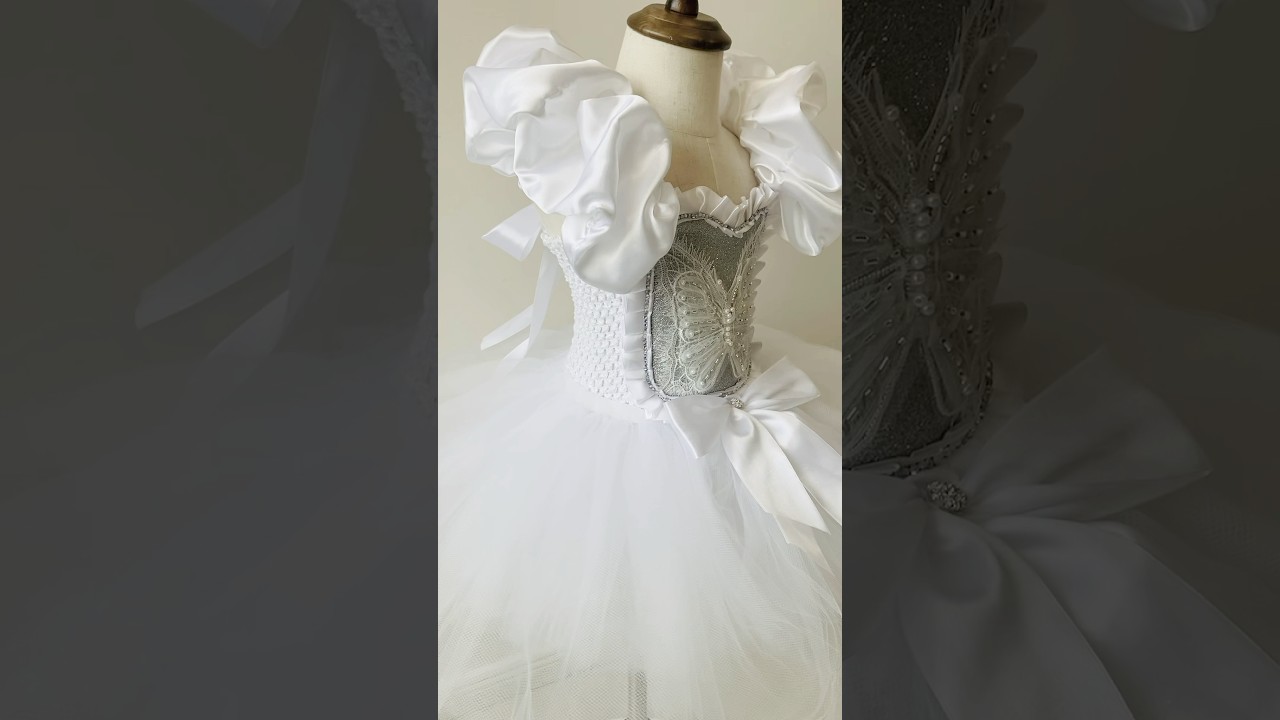 🦋Baby Girl Christening Baptism Tutu Butterfly Dress🦋 #tutudress #christening #christeningdress