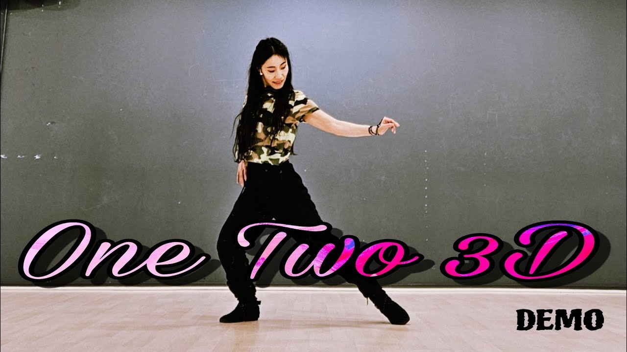 One Two 3D Linedance by Sue (Demo)/멋진 정국의 노래에 힐스위블이 멋진 초중급댄스 ~