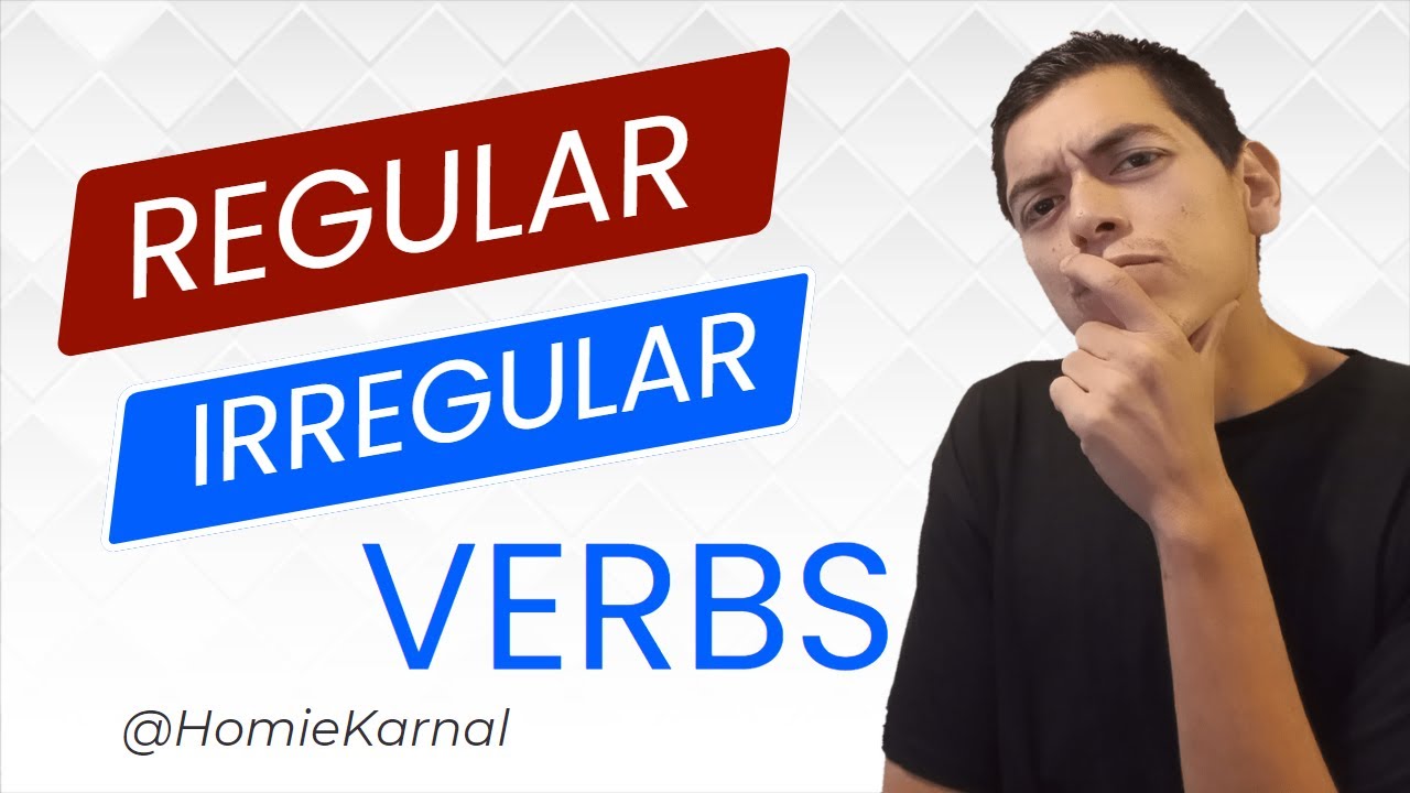 VERBOS REGULARES Y IRREGULARES m&aacute;s f&aacute;cil imposible!