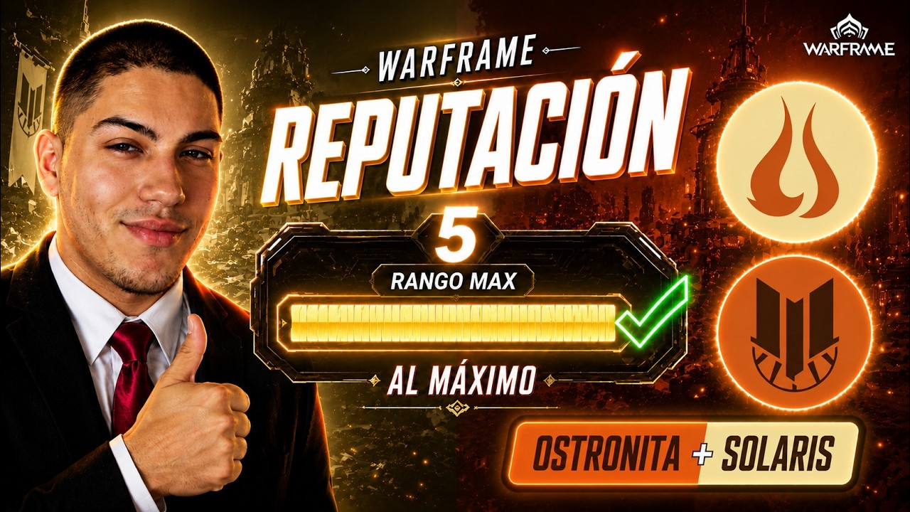 🔥 SUBE REPUTACIÓN Ostronita y Solaris Unida ¡RÁPIDO y FÁCIL! | Warframe 2024 💥
