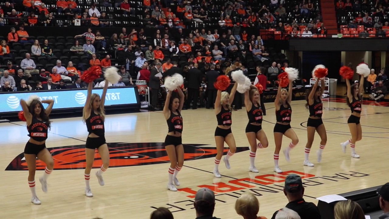 Beaver Cheer Preforms dance 