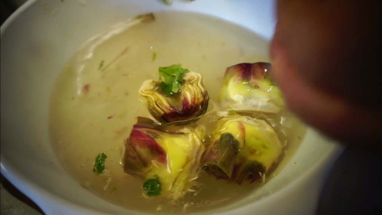 TRADITIONAL GREEK ARTICHOKE & PEAS CASSEROLE