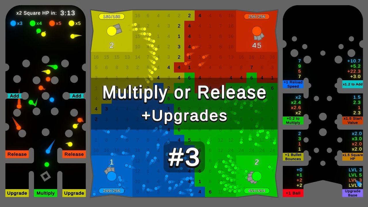 Multiply or Release + Upgrades #3 - Territory War