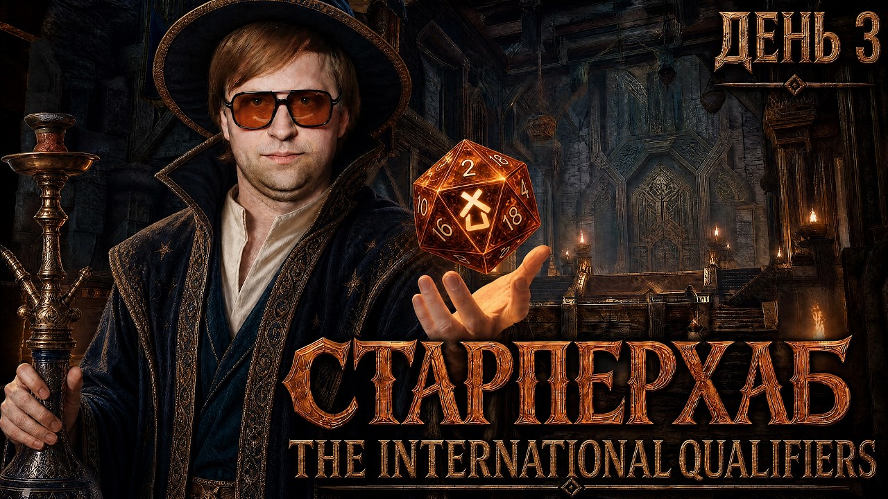 СТАРПЕРХАБ ДЕНЬ 3: НС, Санлайт, ФНГ,  Кудес и Инмейт смотрят The International 2026 Closed Quals