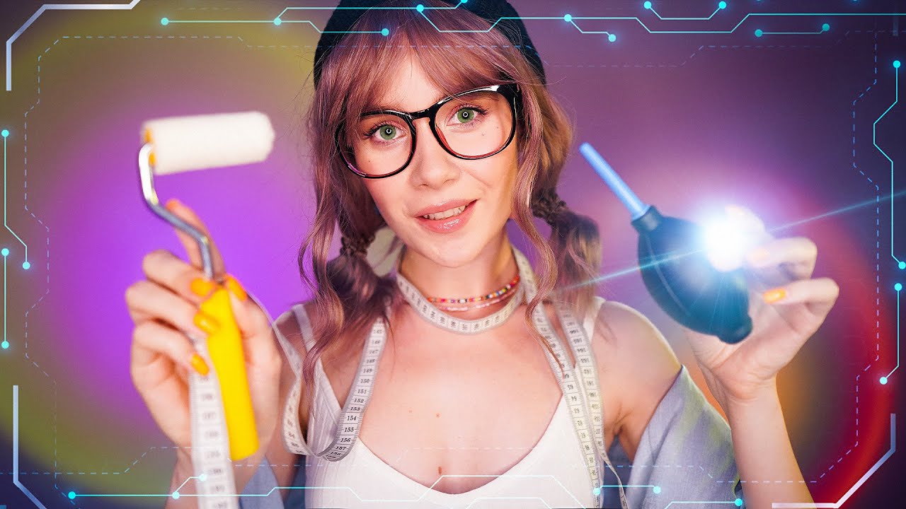 ❗️ АСМР СЛЕДУЙ МОИМ УКАЗАНИЯМ 😏 Осмотр, Проверка и Измерения asmr sleep fixing measuring
