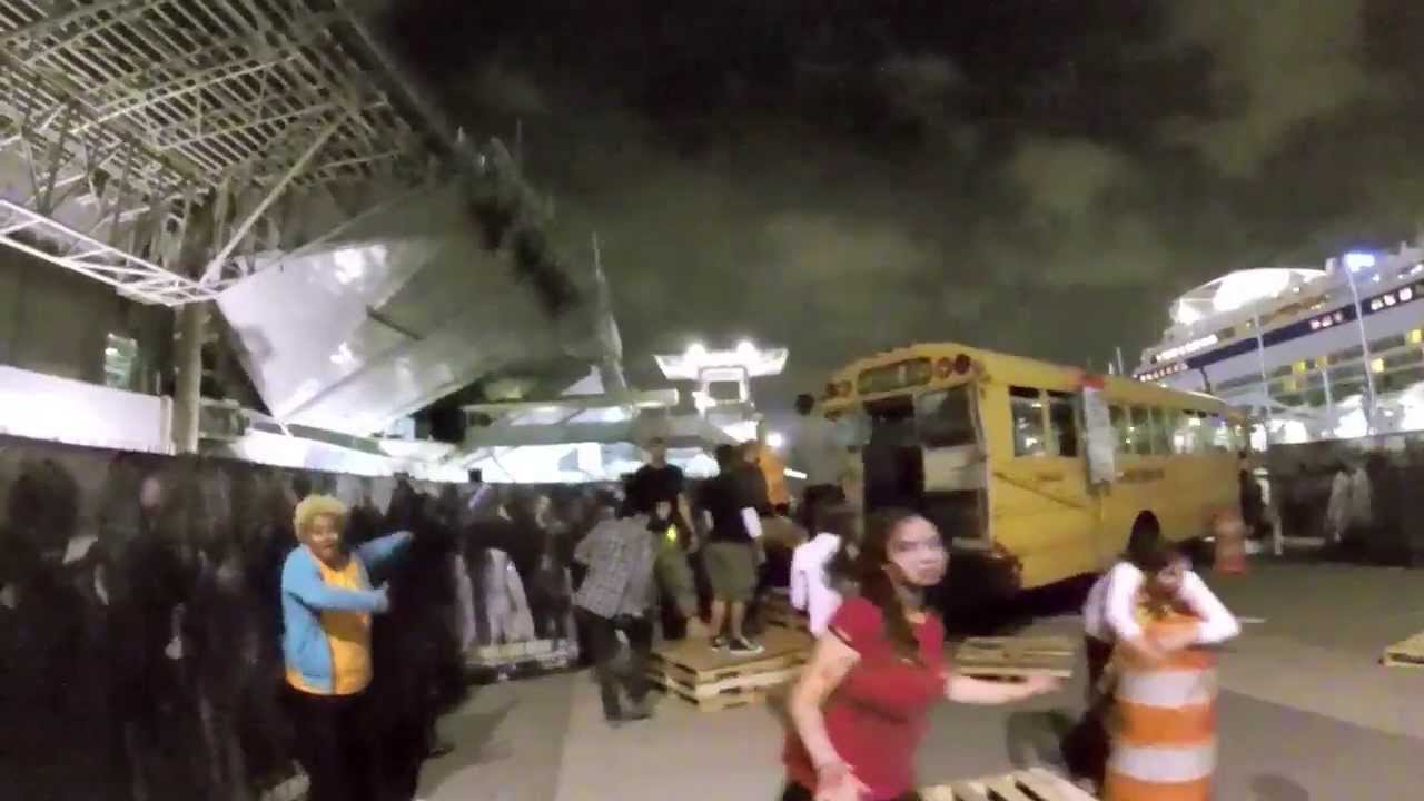 The Walking Dead: Escape NYC - Full Course HD POV - USS Intrepid