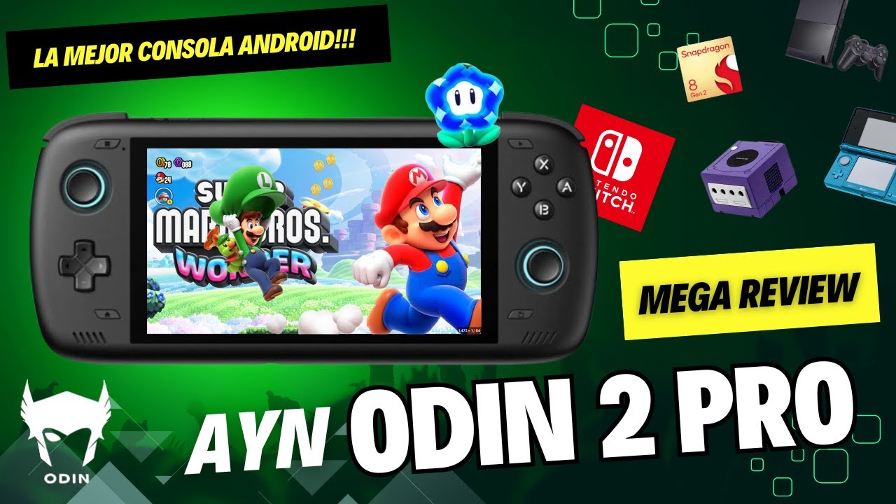 Odin 2 Pro llega la mejor y mas potente consola Android!!!