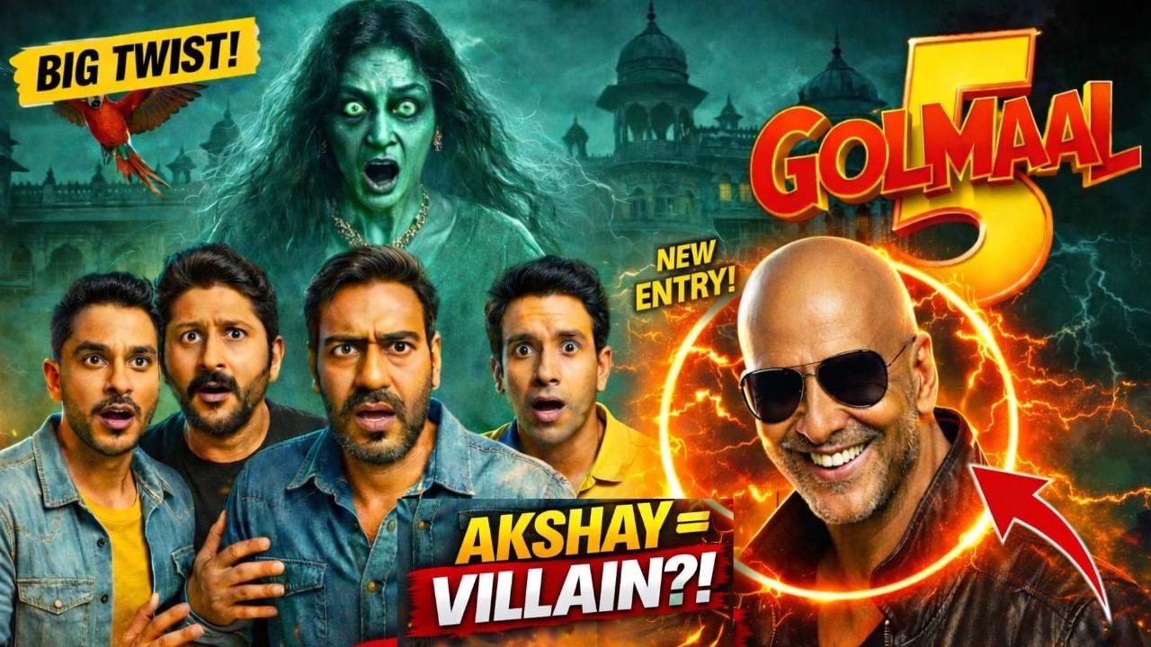 Golmaal 5 Shoot Begins! Akshay Kumar Villain Twist 😱 Ajay Devgn vs Akshay