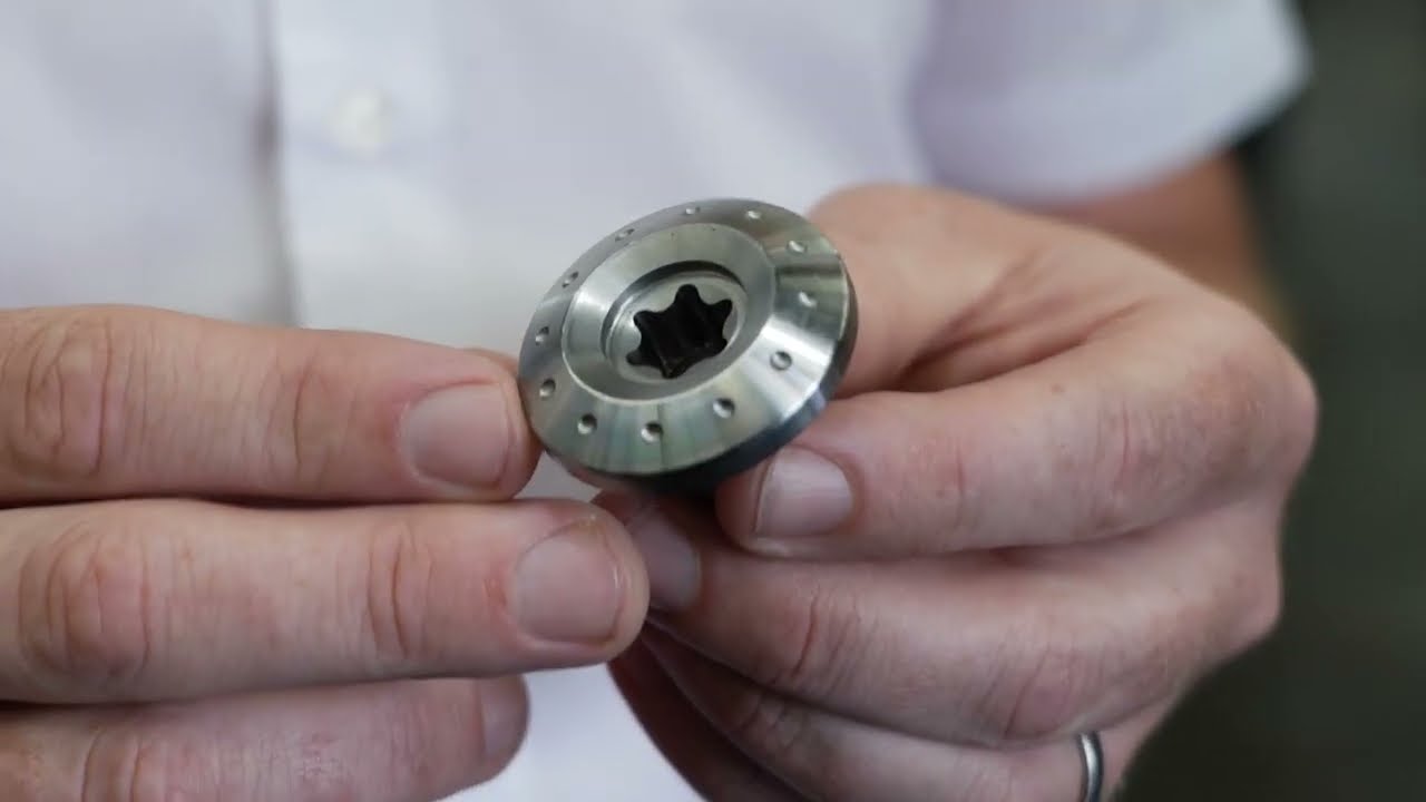 Hanwha machine improved tool life by 30% on this EN24T part