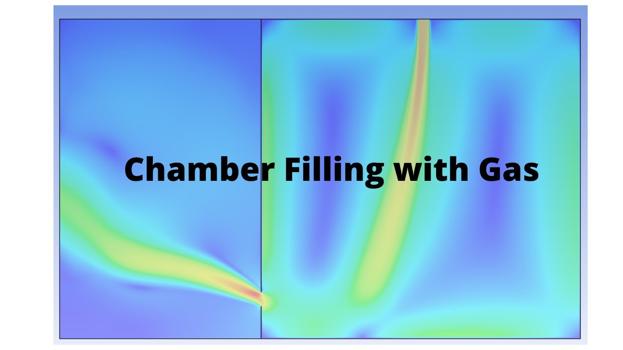 Моделирование заполнения камеры газом с помощью ANSYS FLUENT
