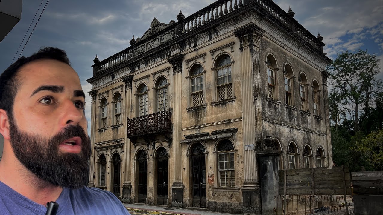 🚨 ASSUSTADOR O CASARÃO QUE ASSOMBRA O CENTRO DA CIDADE DE URUSSANGA!