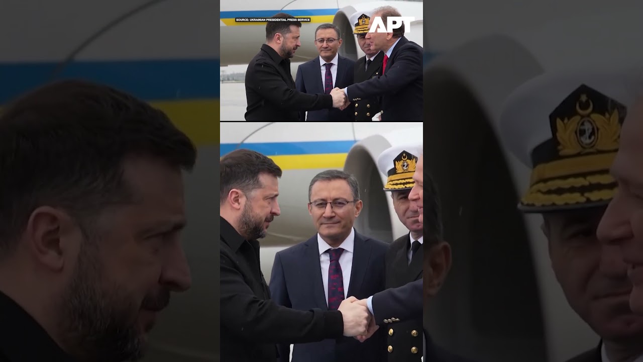 Ukraine's Zelensky Lands in Istanbul for Security Talks with Turkey's Erdogan | APT
