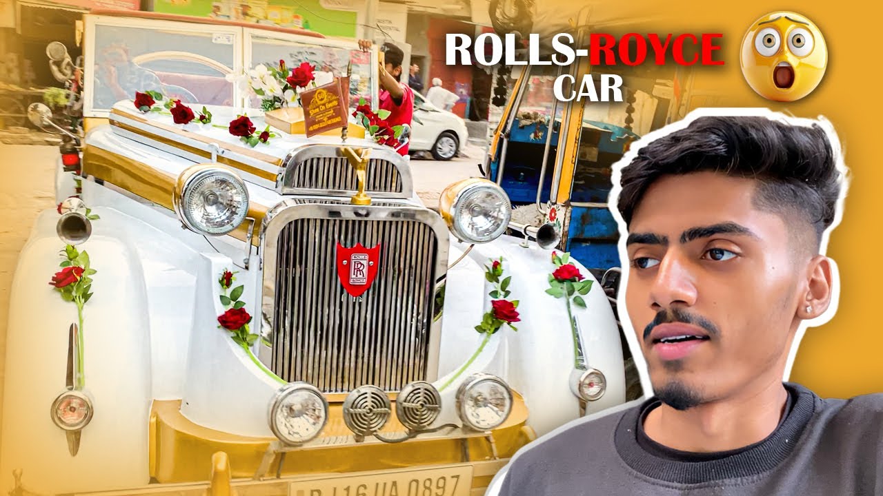 OLD ROLLS-ROYCE in our area🤔