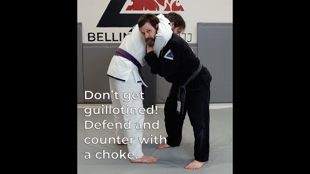 Standing Guillotine Defense to Von Flue Choke