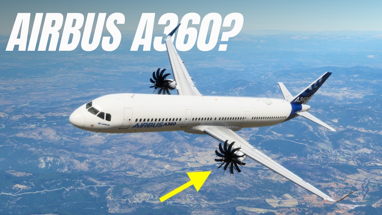 Test Flying The NEW Airbus Plane