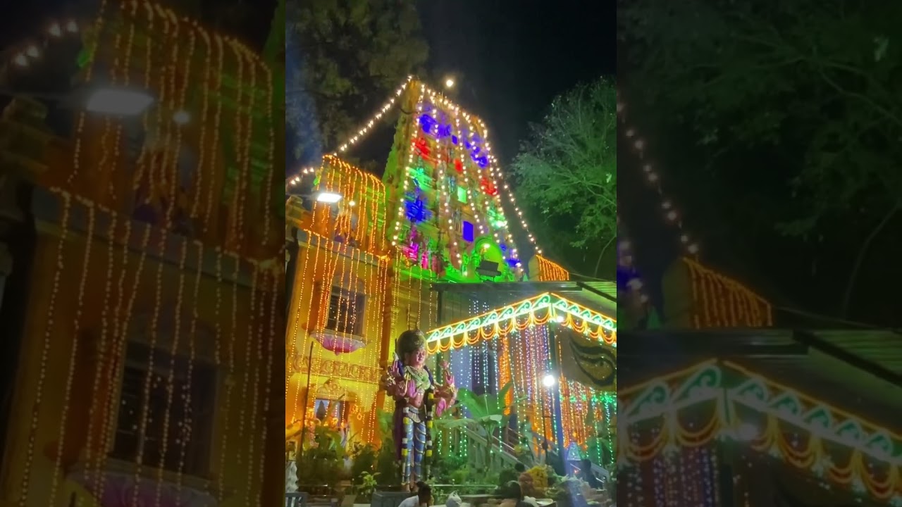 Gangamma Temple - Malleshwaram #temple #bengaluru #malleshwaram #gangamma #light
