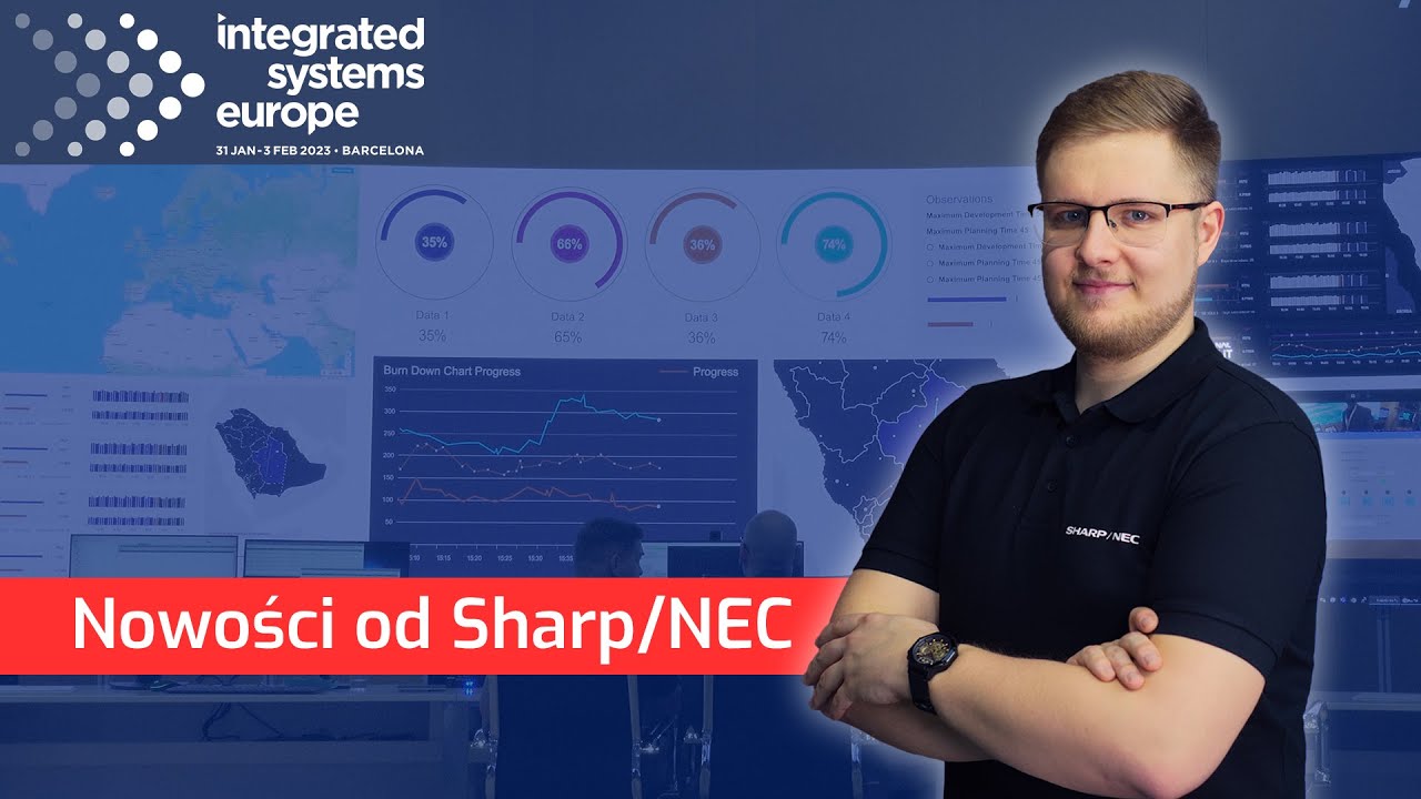 ISE 2023: Premiery Sharp/NEC | Meeting & Collaboration, Higher Education, Control Room, DS