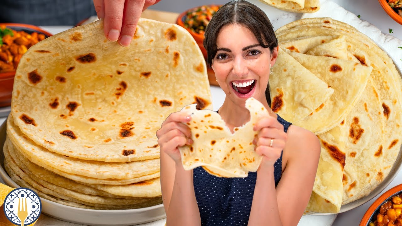 The SOFTEST Kenyan Chapati 🇰🇪 MUST TRY!
