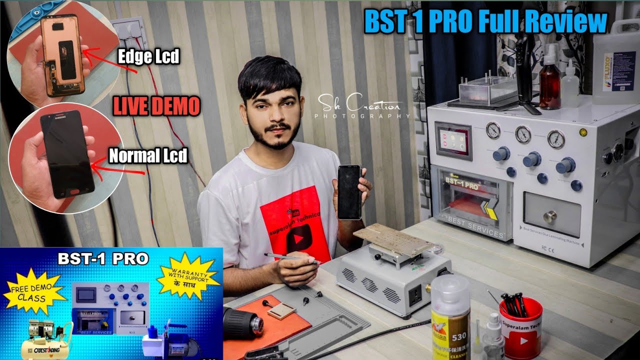 BST 1 PRO FULL REVIEW | LIVE DEMO EDGE OR NORMAL LCD | MY HOME SETUP