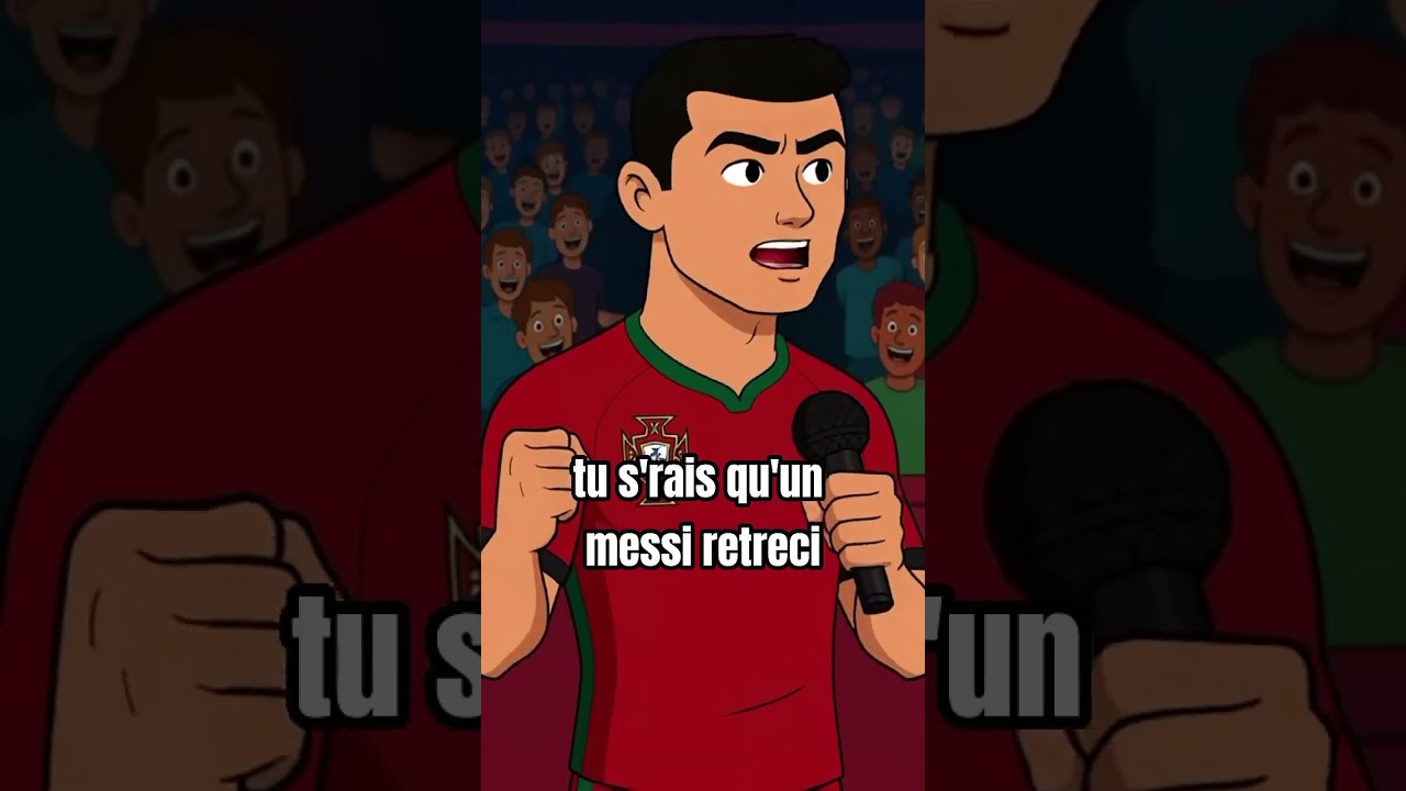 Clash entre Ronaldo et Messi #clash#foot