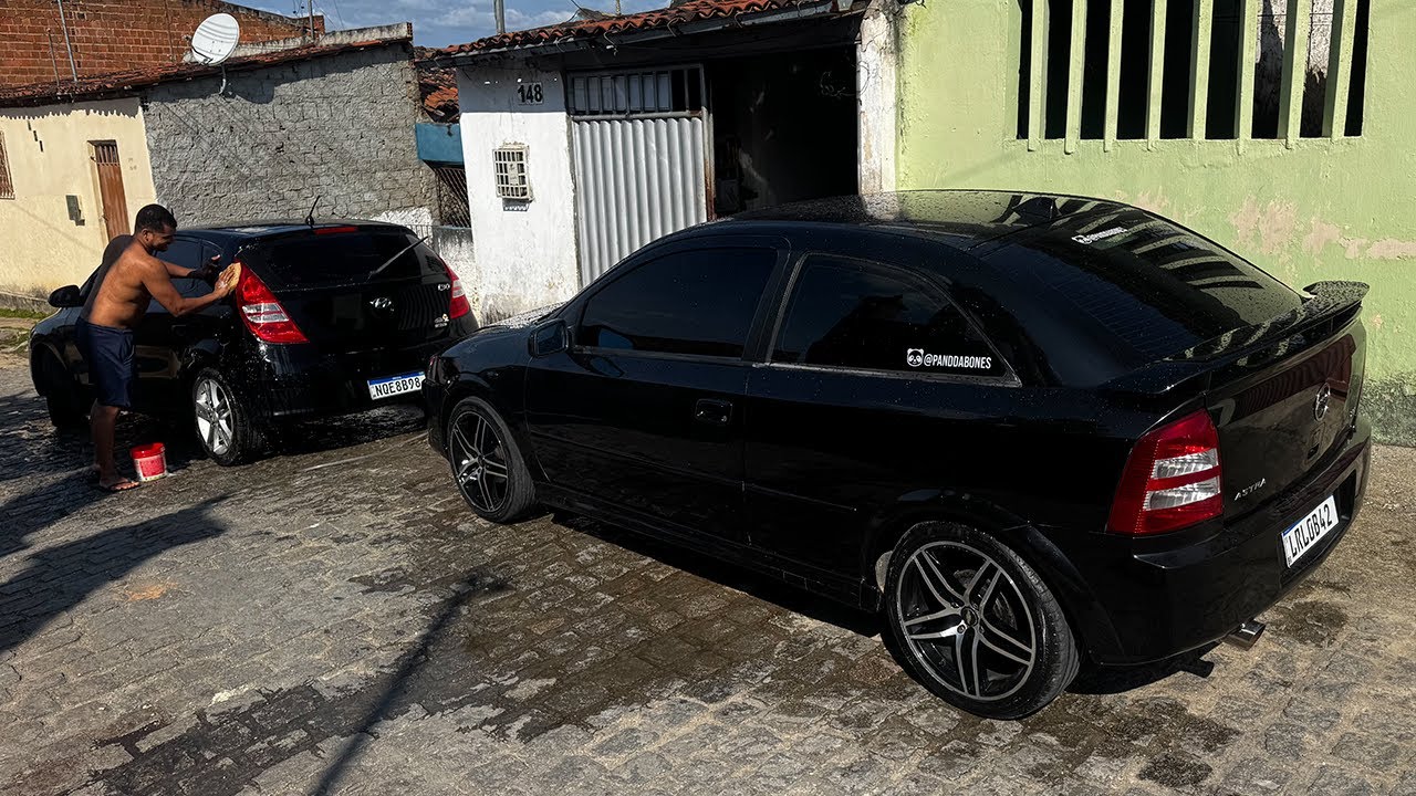 DIA DE LAVAR AS NAVES!(ASTRA E I30)