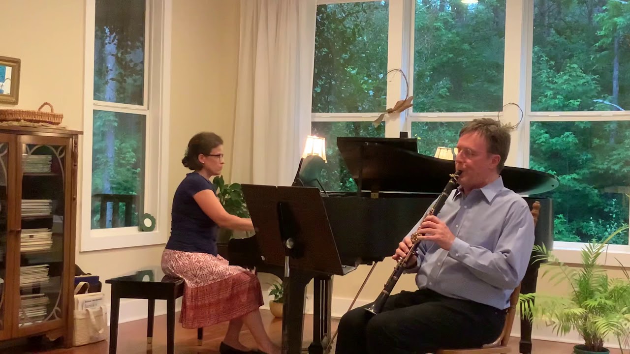 Milonga Del Angel by Astor Piazzolla. D. Ray McClellan, clarinet; Erica McClellan, piano.