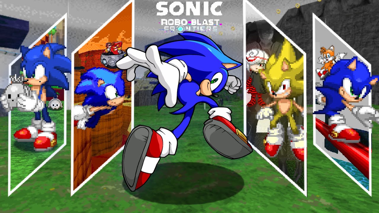 Sonic Frontiers Recreated in Sonic Robo Blast 2