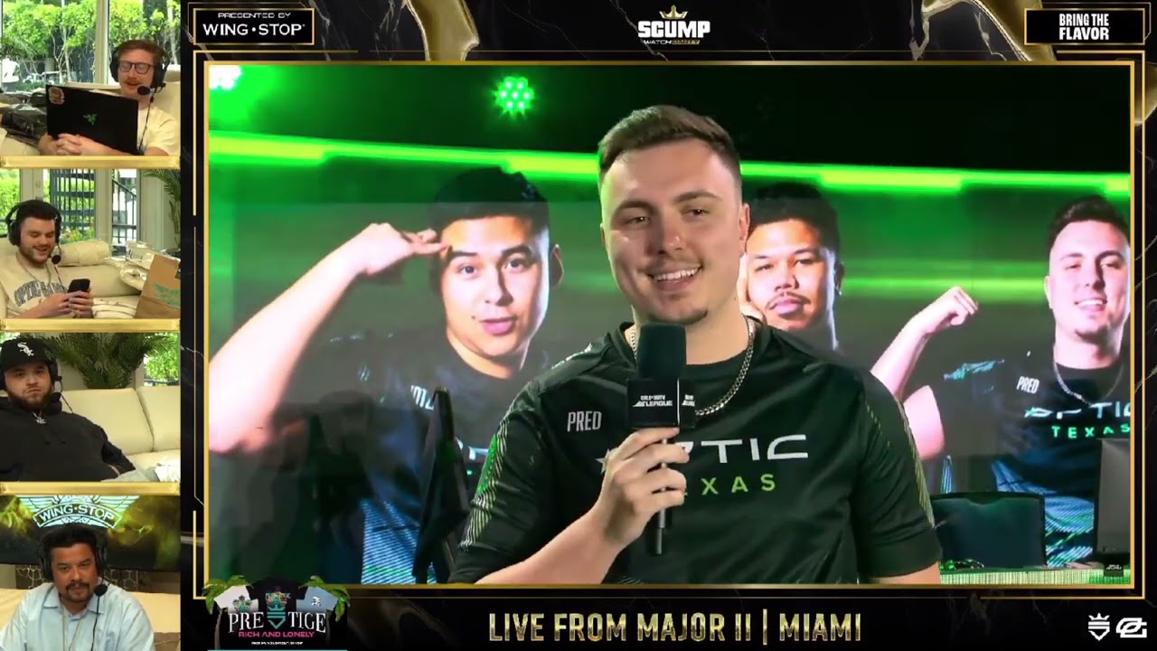 Scump Reacts to Pred Talking Sh*t to Miami After Sweeping Them!