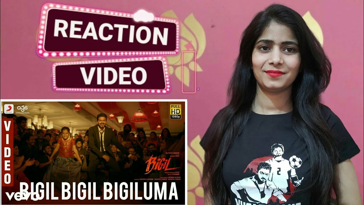 Bigil Bigil Bigiluma Video Song Reaction | Bigil | Vijay | Nayanthara | Atlee | Bolly Reacts