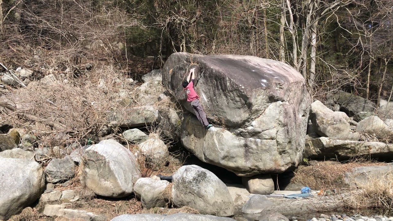 某岩場 超薮IN
