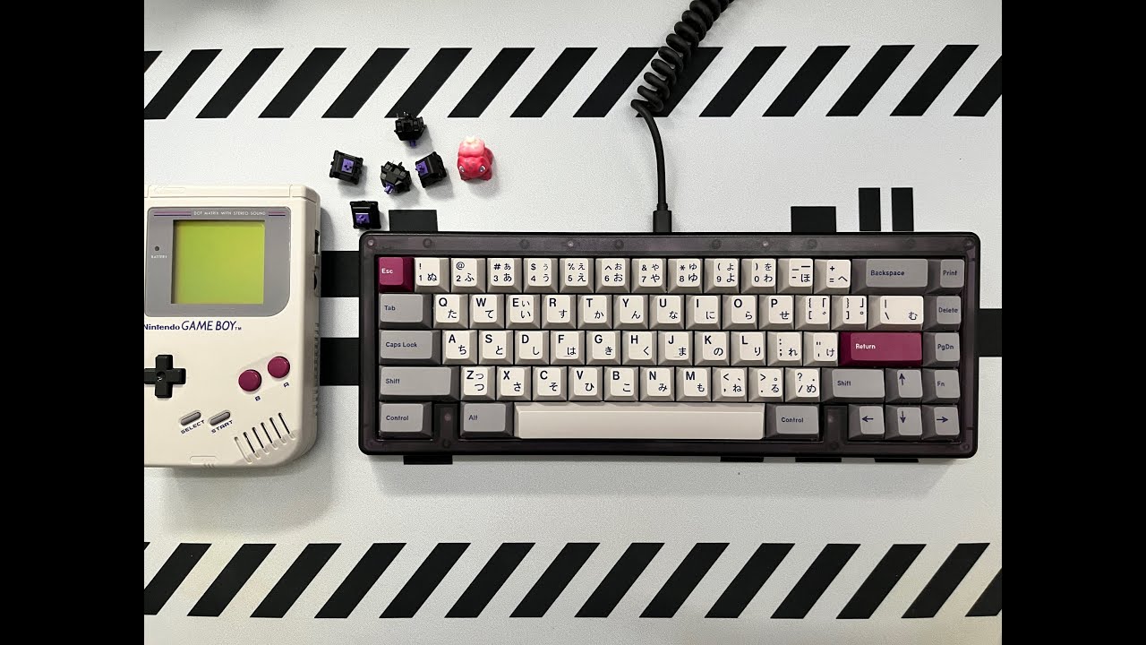 MX Cherry Purple (Glarses) // GMK DMG R3 // Bauer Lite Atomic // Sound Test