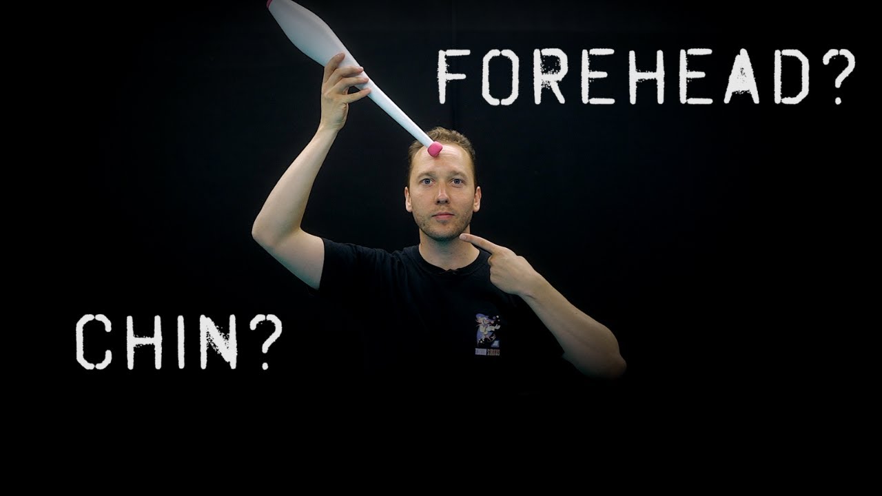 WHERE to keep a balance? CHIN or FOREHEAD? and why?