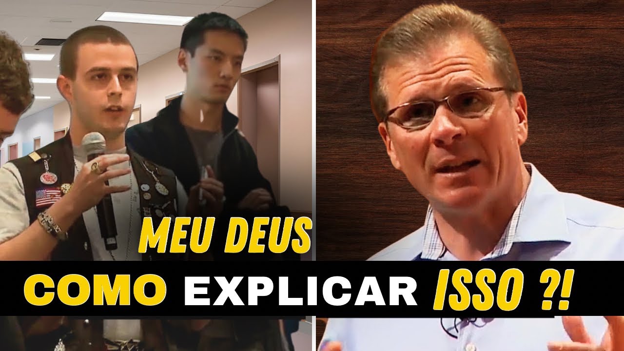 Apologista Crist&atilde;o DESTR&Oacute;I O ATE&Iacute;SMO Com Classe e ISTO ACONTECE.
