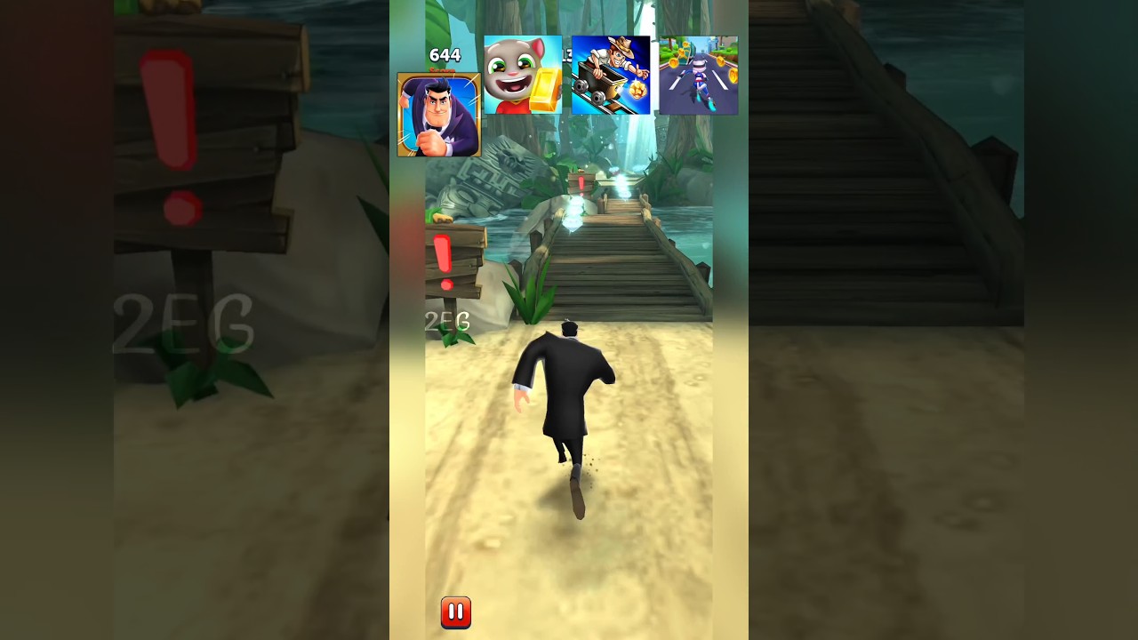 Agent Dash 🆚 Talkingtom Gold Run 🆚 Rail Rush 🆚 Runner Heroes Gameplay🎮- Who is Best?🤔#shorts #gaming