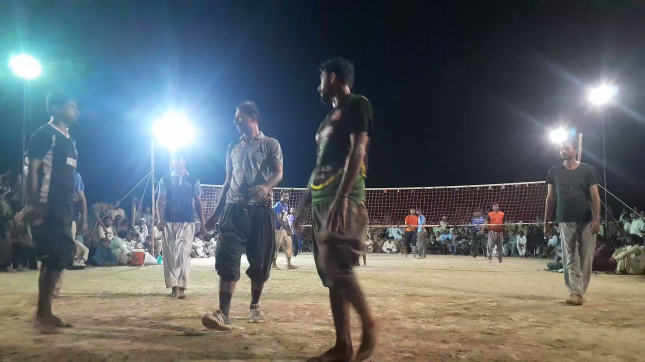 Volleyball match Ray Noor Hayat Saleem Badwal Vs Rana Sohail IRSHAD jakhar Shebli Kathia