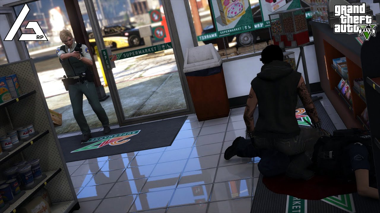 GTA 5 Roleplay - ARP - #1022 - Sheriff Kate Can't Avoid Danger!
