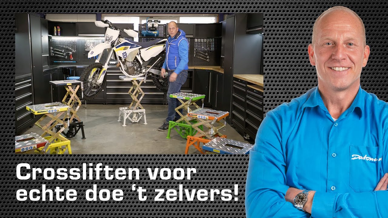 Crossliften voor motoren - Rintje Ritsma laat 't zien | Datona.nl