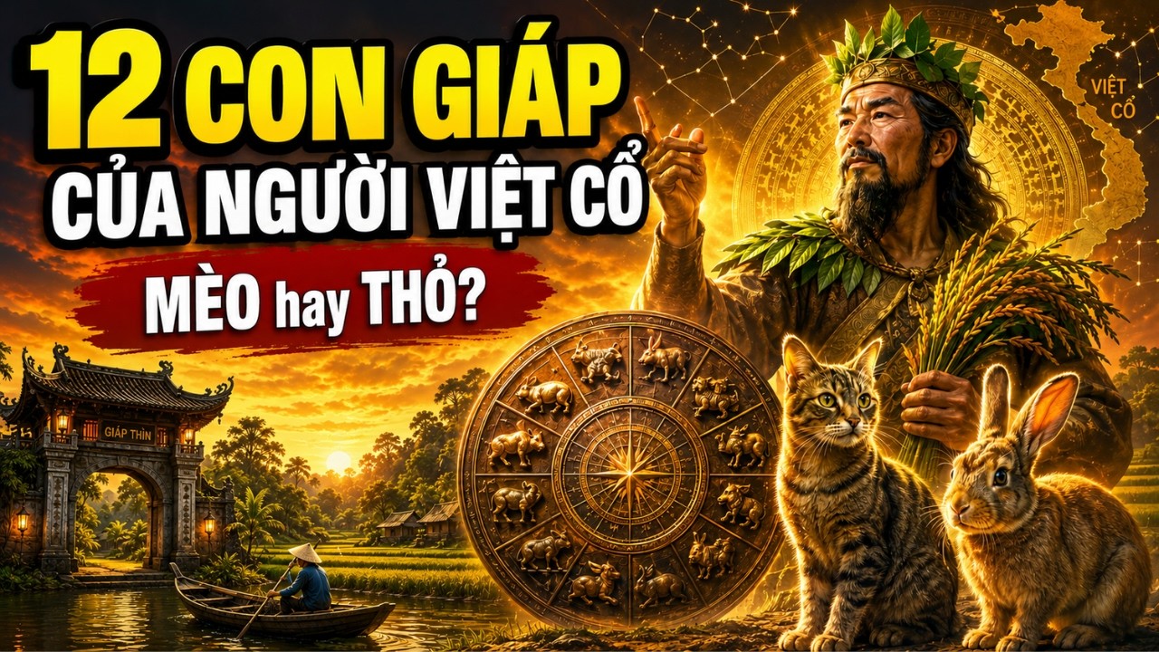 Sự Thật: Nguồn Gốc 12 CON GIÁP Của NGƯỜI VIỆT CỔ