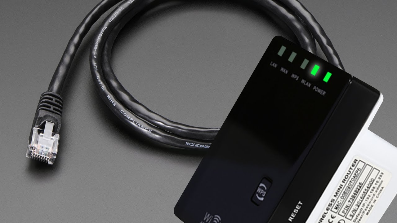 Repetidor WiFi Wireless N - Instalación con Cable Ethernet