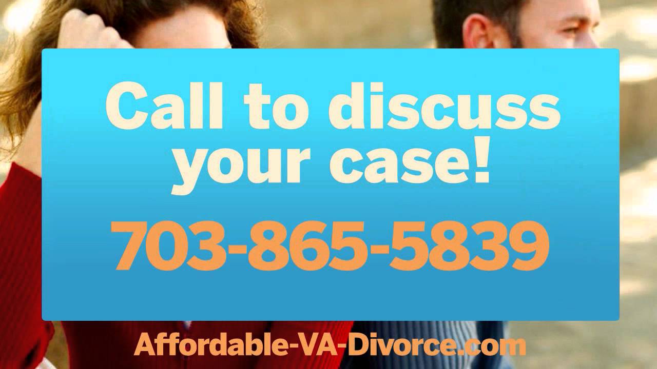 Fast Affordable Divorce Attorneys of Fairfax County Virginia. Not cheap - experienced.