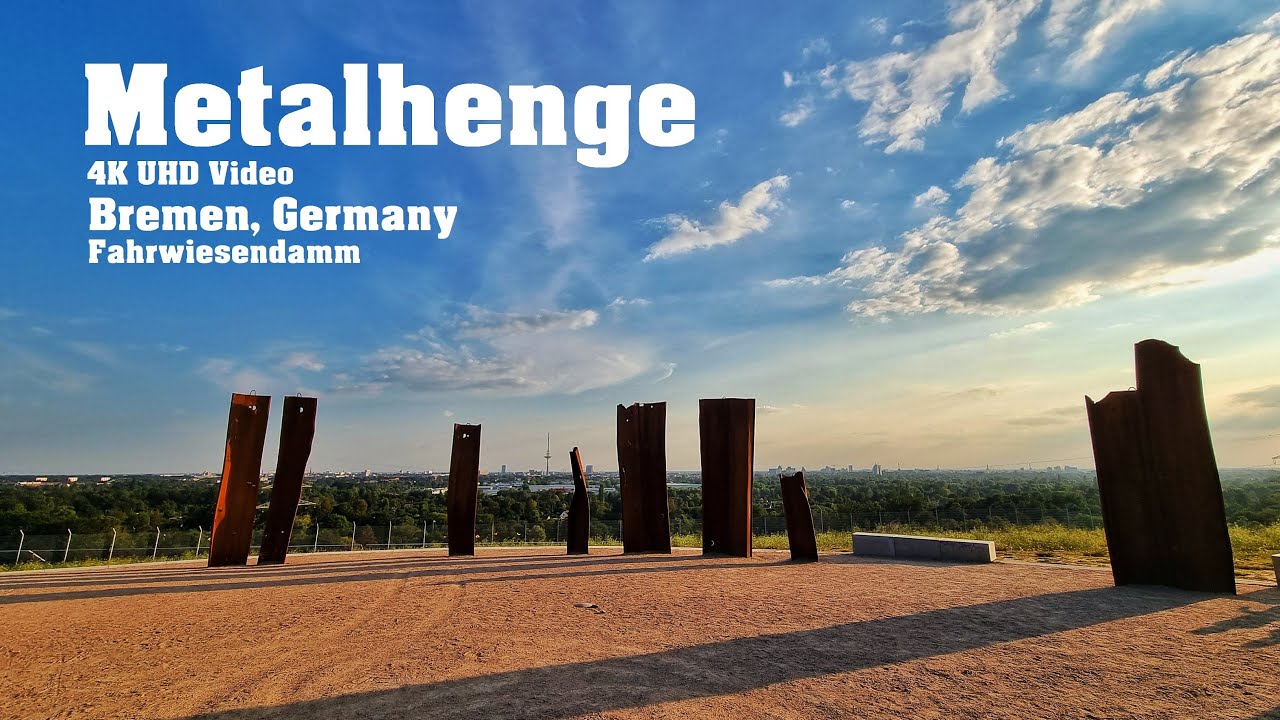 Metalhenge ❤️ BREMEN VON OBEN ❤️ Blockland | Findorff | Walle | Überseestadt in 4K UHD 60 FPS