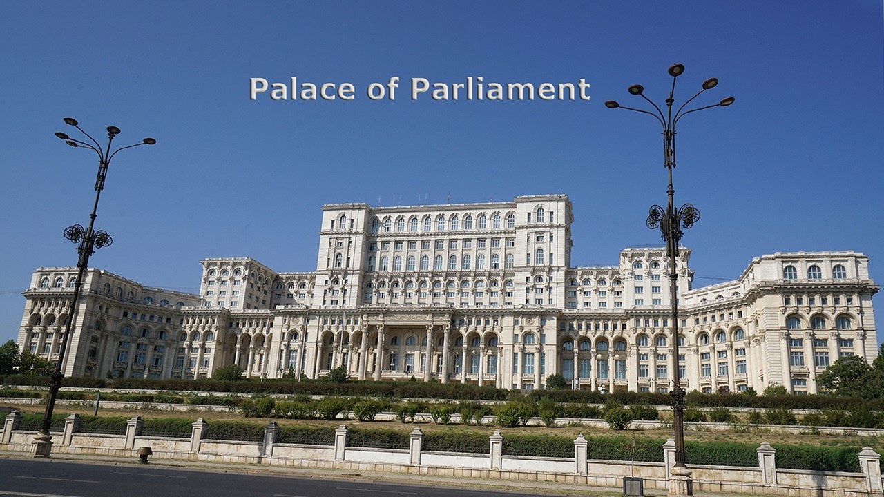 Romania, Bucharest and the Palace of the Parliament
