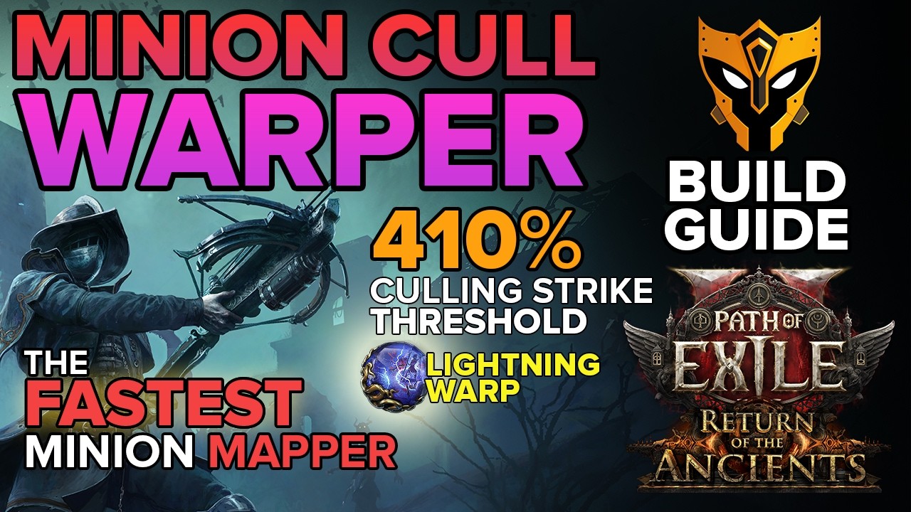 MINION CULL WARPER: Build Guide &mdash; The Fastest Minion Mapper in Path of Exile 2 &mdash; Witchhunter [0.5]