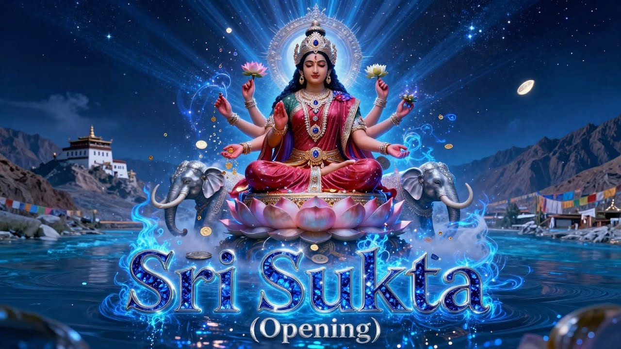 🔴LIVE STREAM 12h - Sri Sukta Mantra for Abundant Happiness & Lakshmi Blessings